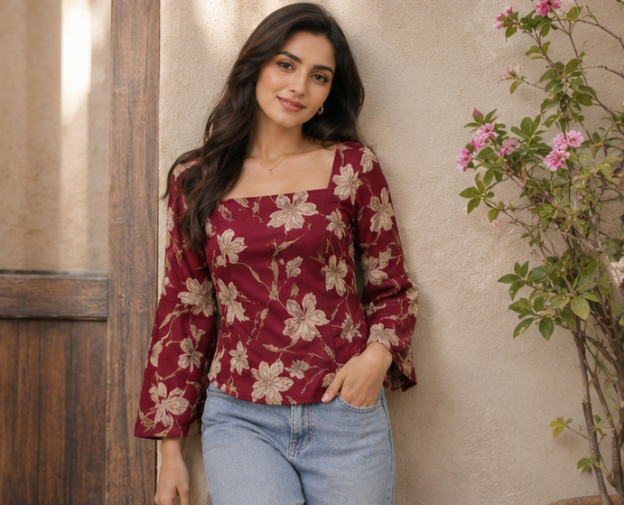 Phoolkari Kurti